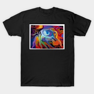 abstract surreal pastel maelstrom nature T-Shirt